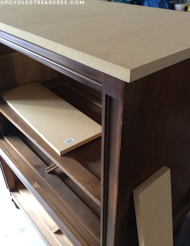 how-to-replace-damaged-thrifted-furniture-top-with-mdf-upcycledtreasures