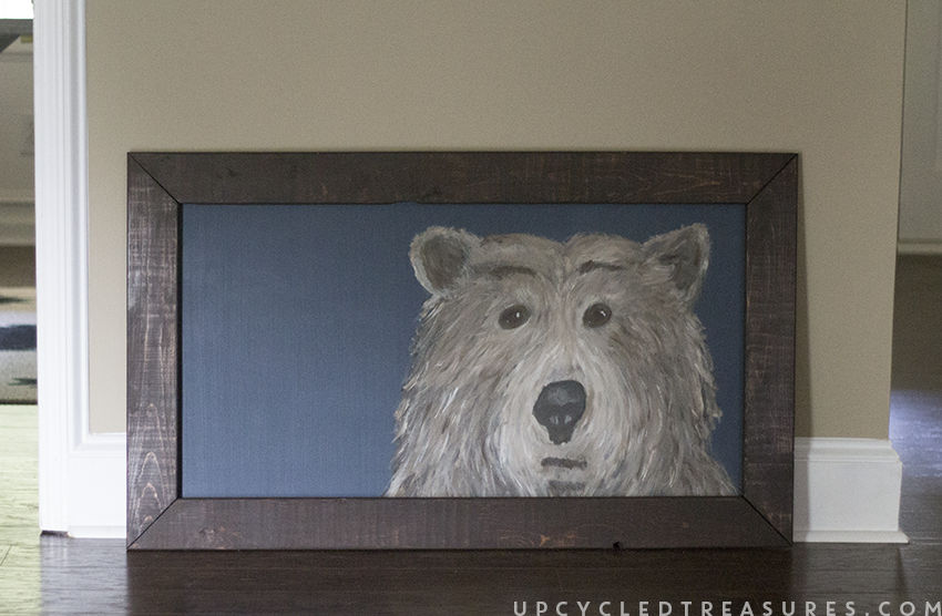 Looking to make something crafty? Check out how you can bring out your creativity with this DIY Wall Art for the dining room! MountainModernLife.com