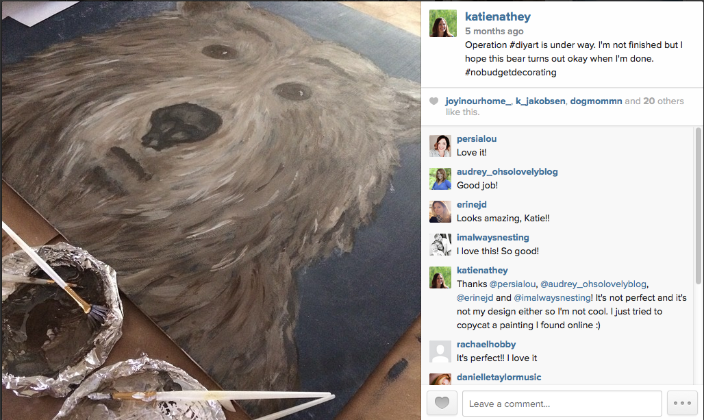 Looking to make something crafty? Check out how you can bring out your creativity with this DIY Wall Art for the dining room! MountainModernLife.com