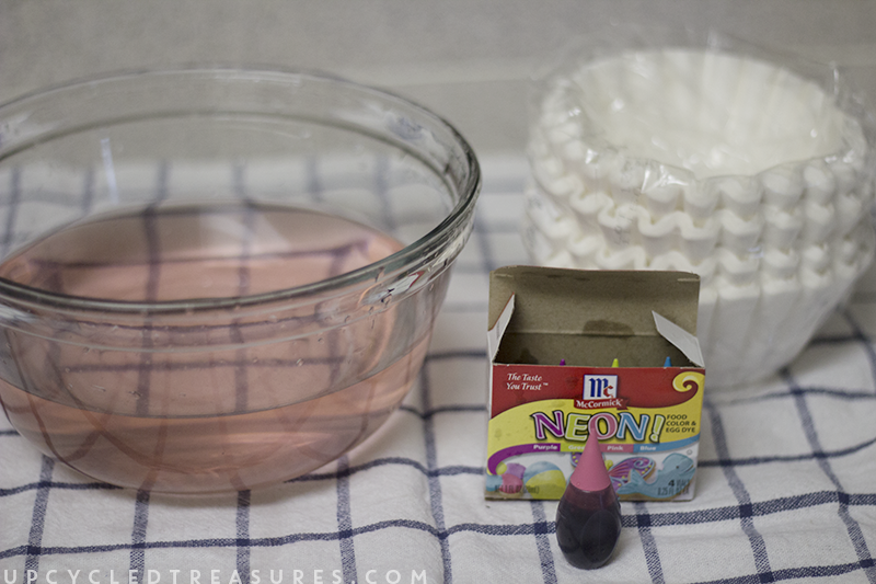 DIY Coffee Filter Garland - Craft it up with coffee filters to create some fun and whimsical garland! MountainModernLife.com