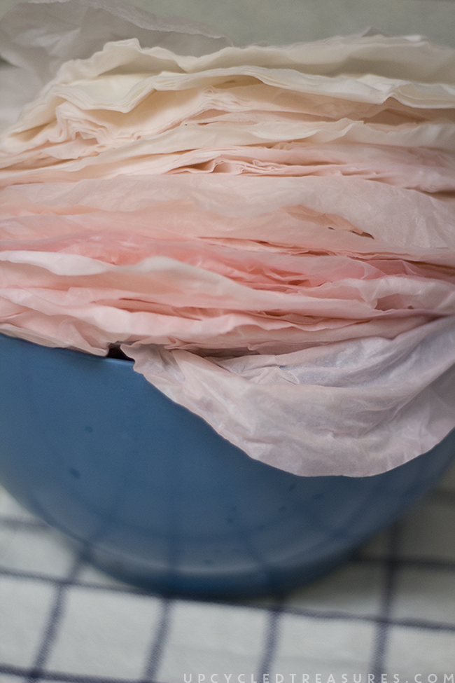 DIY Coffee Filter Garland - Craft it up with coffee filters to create some fun and whimsical garland! MountainModernLife.com