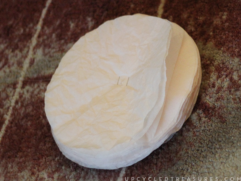 DIY Coffee Filter Garland - Craft it up with coffee filters to create some fun and whimsical garland! MountainModernLife.com