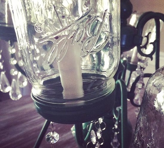 mason jar chandelier sneak peek mountainmodernlife.com