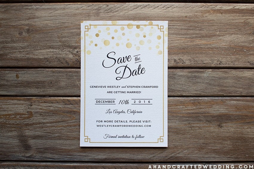 Are you looking to find inspiration for your wedding invitations? Check out these Modern DIY Wedding Invitations | MountainModernLife.com