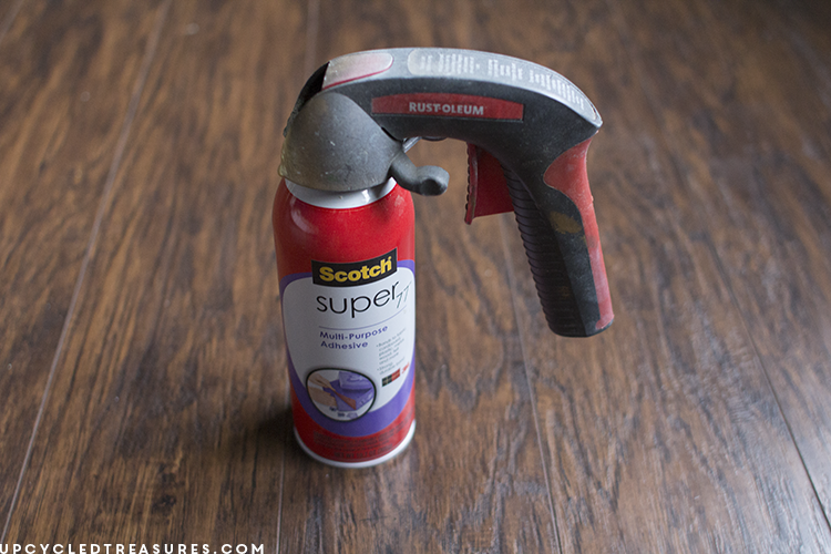 how-to-attach-large-scale-engineering-print-to-wood-using-spray-adhesive-upcycledtreasures