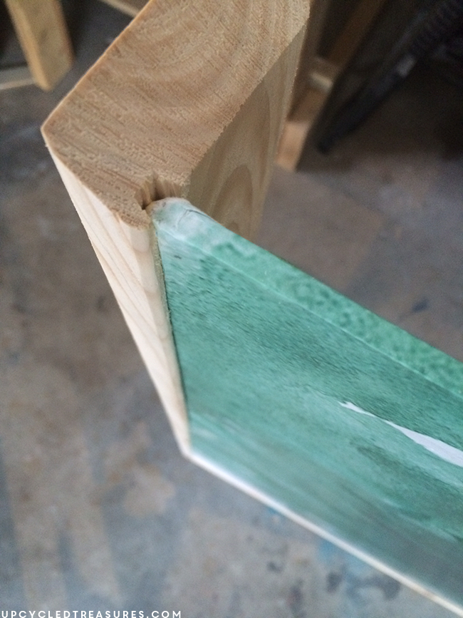 how-to-frame-plywood-art-upcycledtreasures