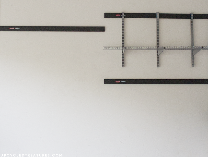 Garage Organization - How we transformed our disaster of a garage back into a useable space worthy of DIY project creation! UpcycledTreasures.com