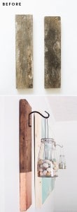 diy-rustic-modern-wall-hangings-from-reclaimed-wood-with-copper-and-gold--before-and-after-mountainmodernlife.com