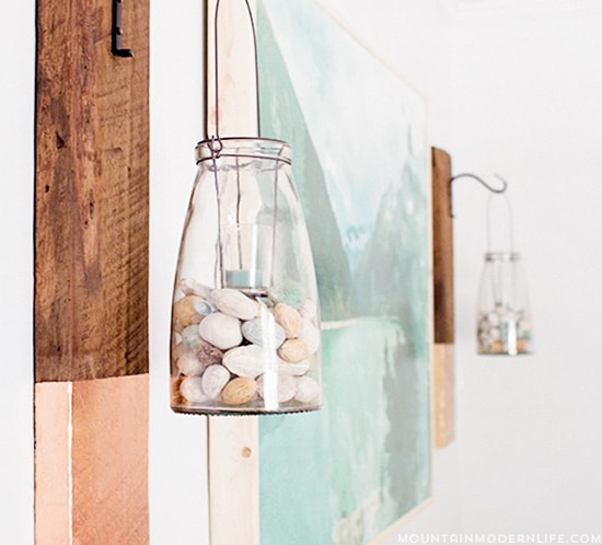 modern rustic wall sconces