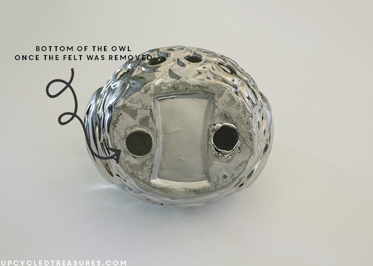 How to Make an Owl Nightlight | upcycledtreasures.com