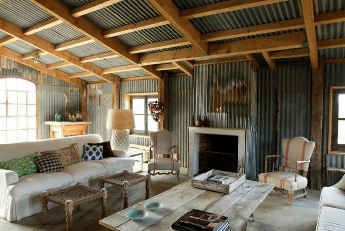 Corrugated Metal In Interior Design Mountainmodernlife Com