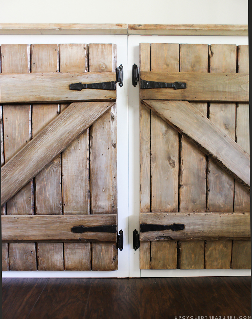 Upcycled Barnwood Style Sideboard Mountainmodernlife Com