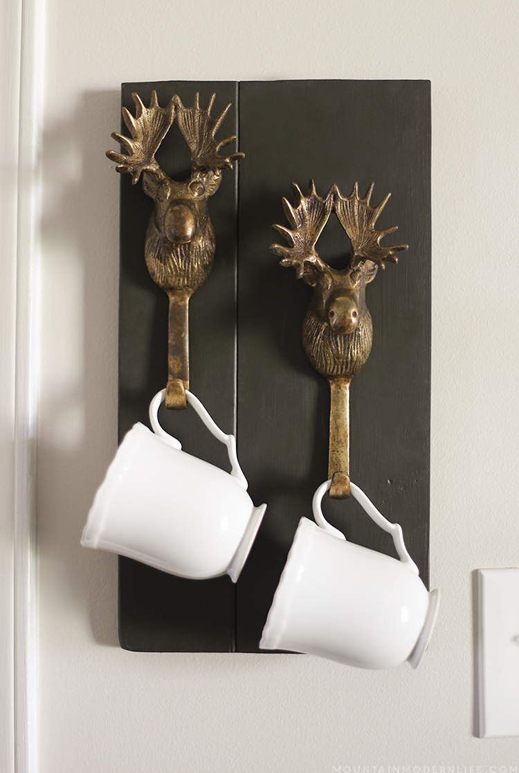Rustic Mug Holder Made Easy Mountain Modern Life