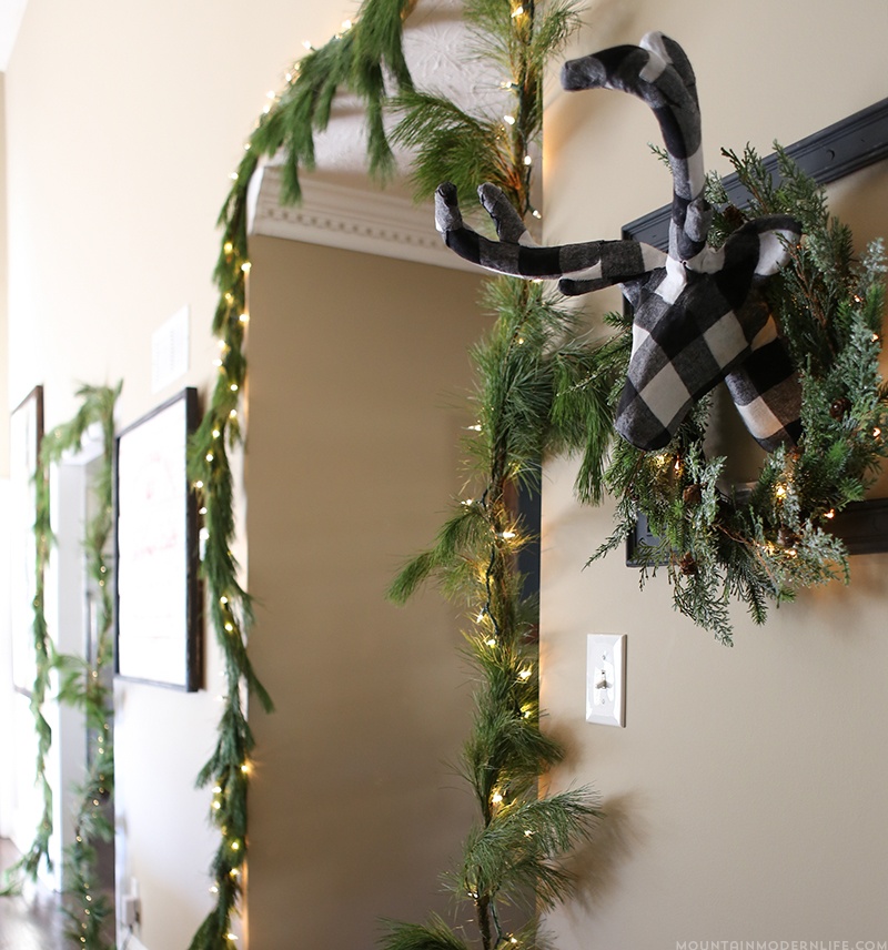 Add a touch of whimsy to your rustic decor with this DIY fabric animal wall sculpture. Not only is it easy to make, but it can easily be customized! MountainModernLife.com