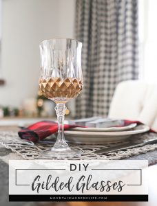 diy-gilded-glasses-for-christmas-table-mountainmodernlife-com