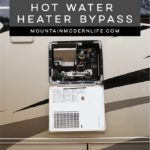 How to find your RV Hot Water Heater Bypass | MountainModernLife.com