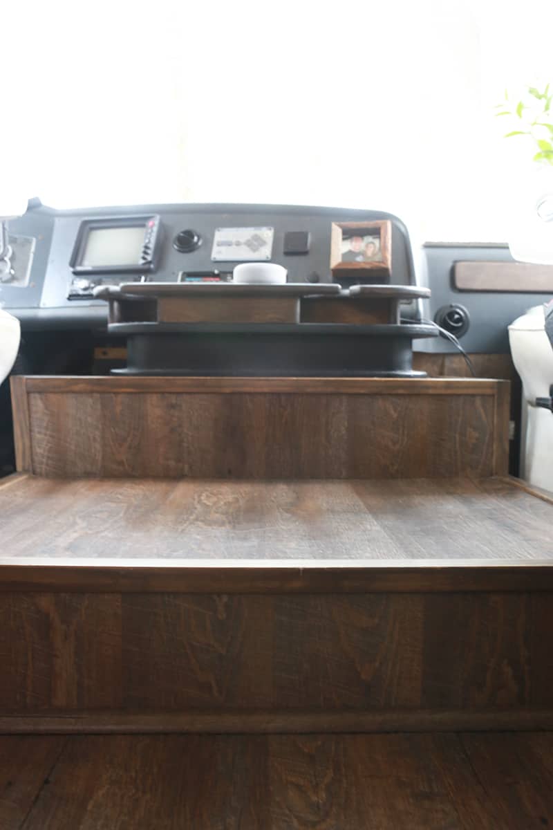 Looking for ways to update the "dog house" in your motorhome? Come see how we built this custom RV engine cover for our 2008 Tiffin Allegro Open Road 32LA!