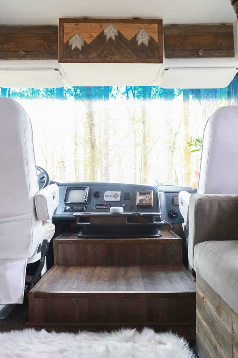 Custom RV Engine Cover