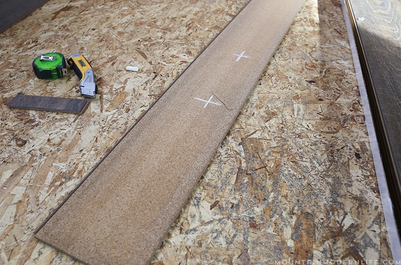 drilling holes in lvp