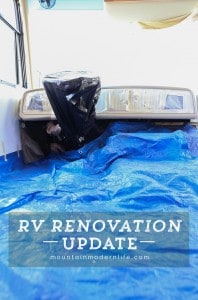 RV-renovation-update-painting-motorhome-dashboard-week7-mountainmodernlife.com