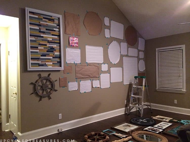 Looking for creative ways to display your photos and art? Here are 4 Tips for Creating a Gallery Wall, including what I would have done differently. | MountainModernLife.com