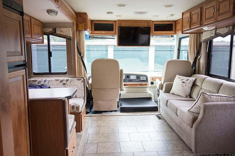 We're super excited to be a guest participant in the One Room Challenge for Spring 2016. Follow along as we renovate our RV into a rustic modern motorhome! 