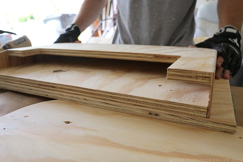 Planning to update your motorhome? Come check out the progress of our RV renovation for the One Room Challenge! MountainModernLife.com