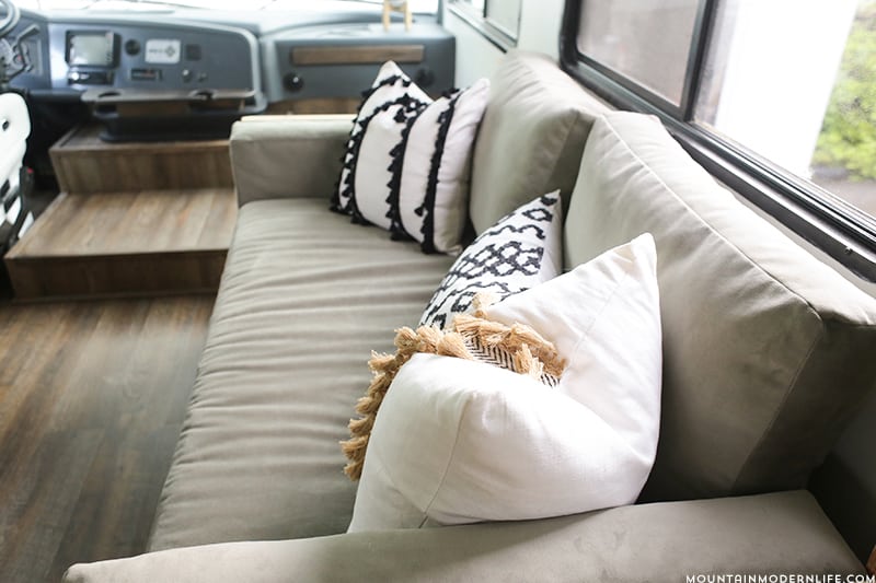 Rustic Modern RV Renovation Progress | MountainModernLife.com