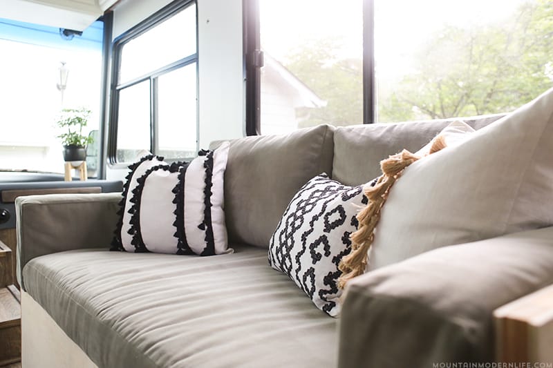 Rustic Modern RV Renovation Progress | MountainModernLife.com