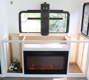 installing tv lift in RV