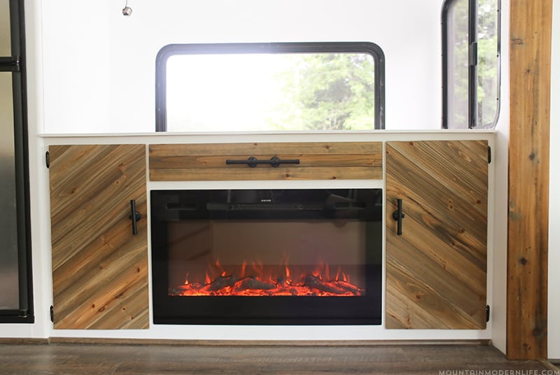 Rustic Modern RV Renovation Progress | MountainModernLife.com