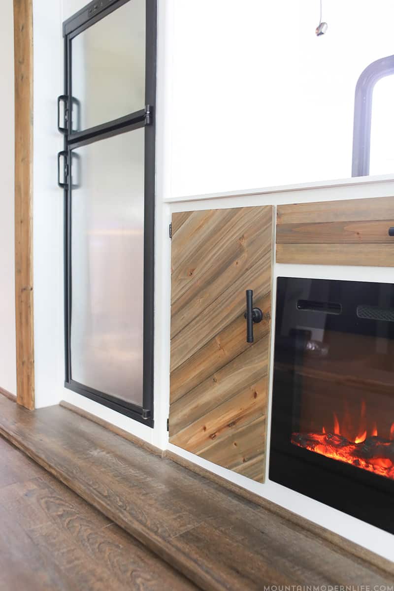 Rustic Modern RV Renovation Progress | MountainModernLife.com