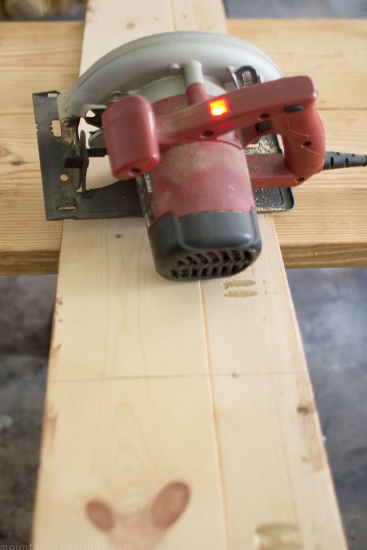 How to Easily Create Rustic Modern Shelves using Pipes | MountainModernLife.com