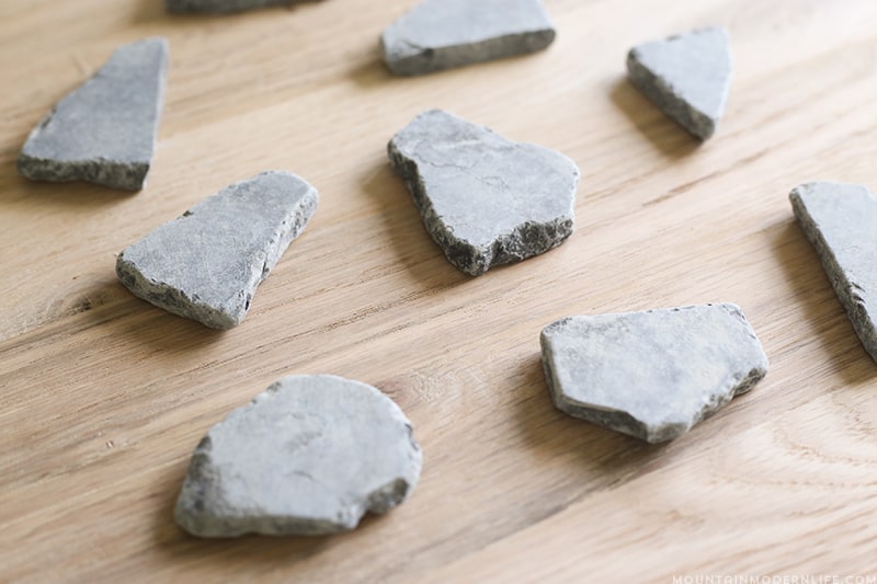 Save money while at the same time adding character to your home by creating these rustic modern DIY cabinet knobs! MountainModernLife.com