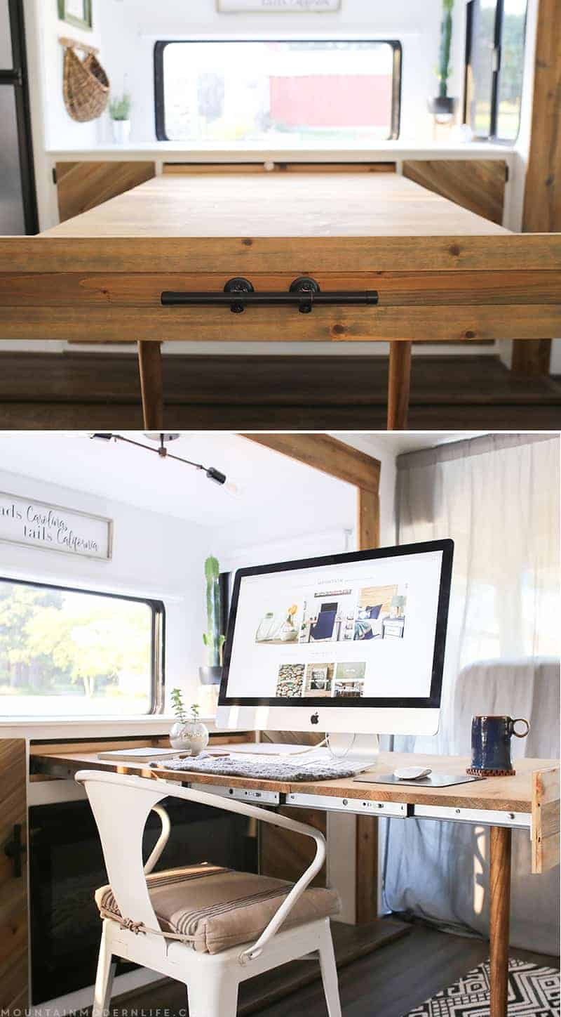 Space Saving Diy Pull Out Table Mountainmodernlife Com