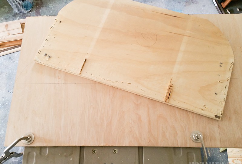 using old tv cabinet as template mountainmodernlife.com