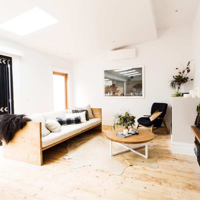 Rustic Modern Sofa Designs | Source: Mark Tuckey Box Sofa