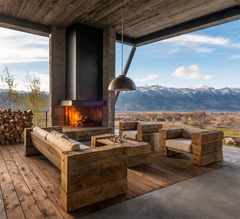 Rustic Modern Sofa Designs | Photo Source: Pearson Design Group