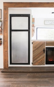 Come see how an outdated RV was transformed into a Mountain Modern Motorhome! #RVremodel #RVrenovation #camperremodel #camperrenovation #campermakeover #RVmakeover #mountainmodernlife #rusticmodern #mountainmodern #tinyhome #beforeafter