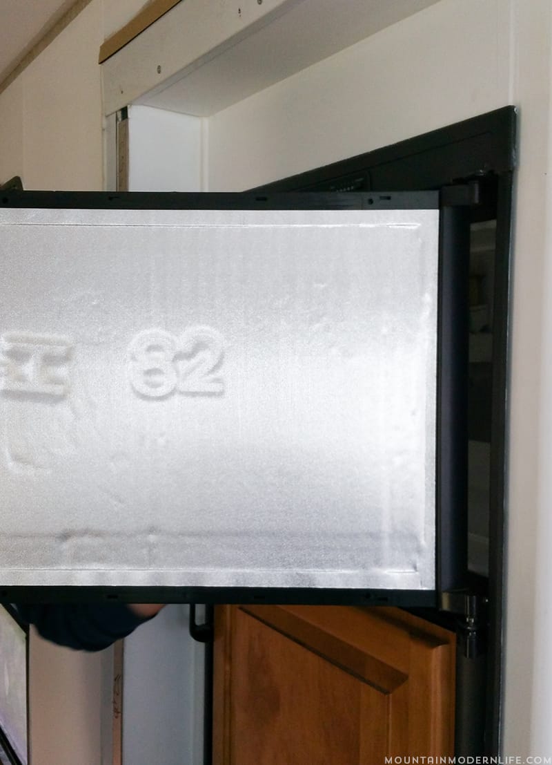 How to turn your RV Fridge into a Dry Erase Board