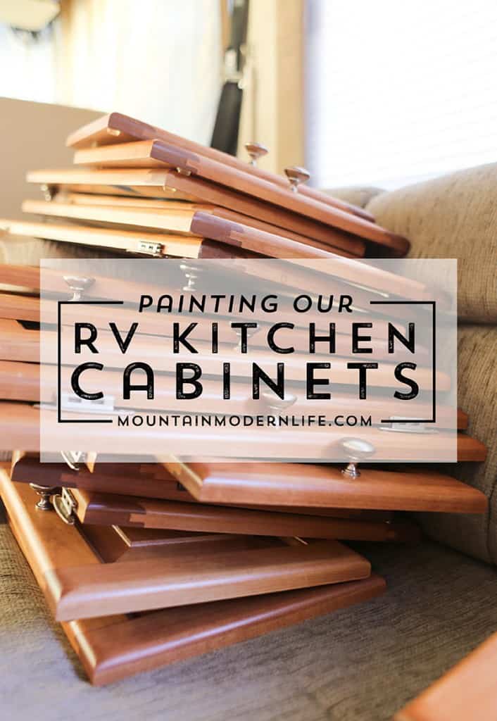 How to paint your RV Kitchen