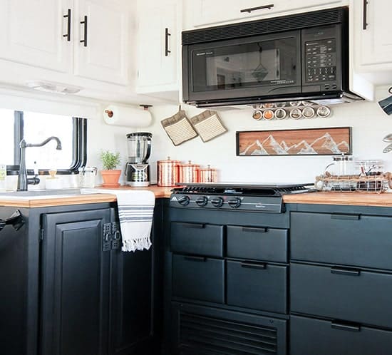 How To Paint Your Rv Kitchen Cabinets And What Not To Do