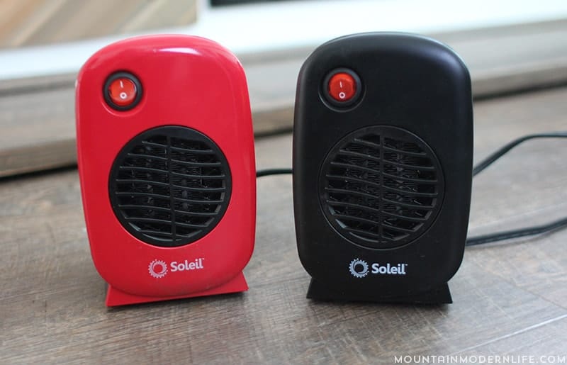 Tip 4 to RV during the winter small space heaters. MountainModernLife.com