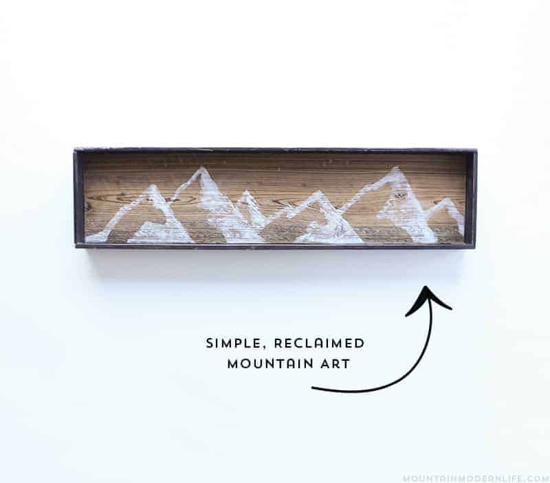 diy-wooden-mountain-wall-art-fave-post-2016-mountainmodernlife-com_ DIY Reclaimed Mountain Art - 10 Favorite Posts of 2016 | MountainModernLife.com