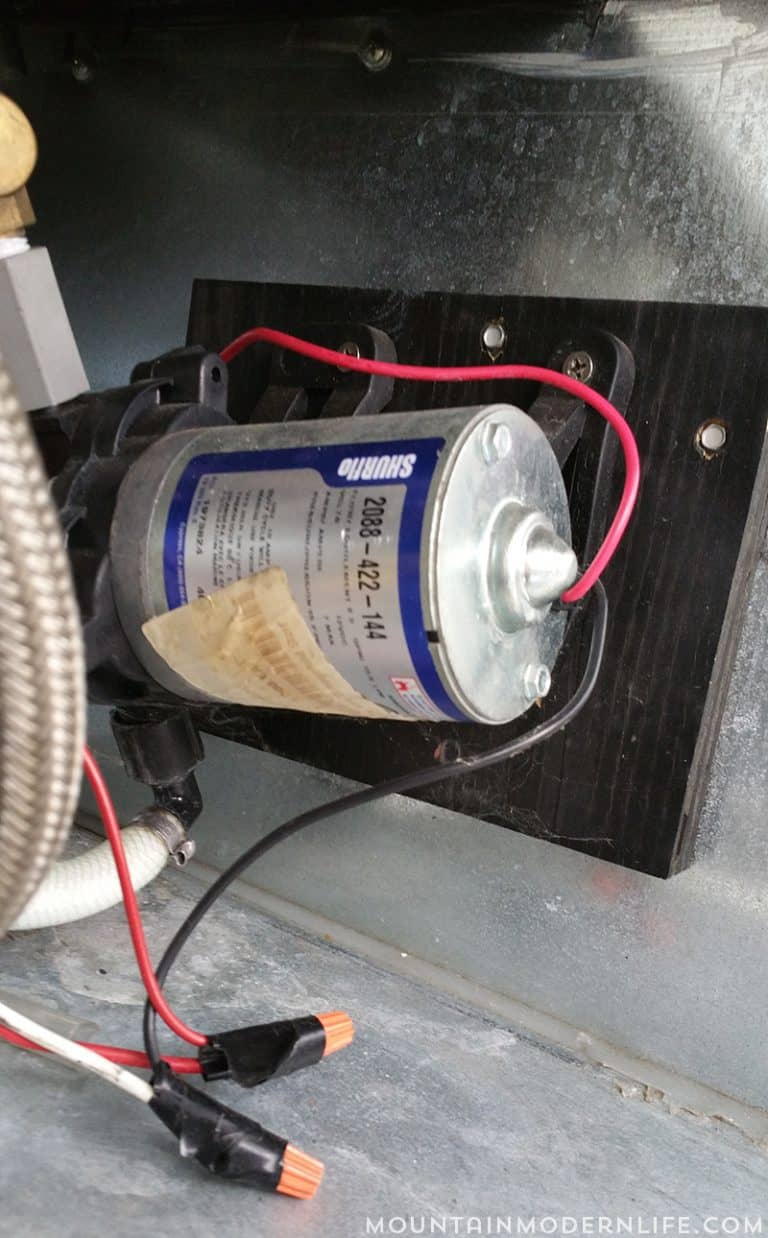 How to Replace an RV Water Pump Mountain Modern Life