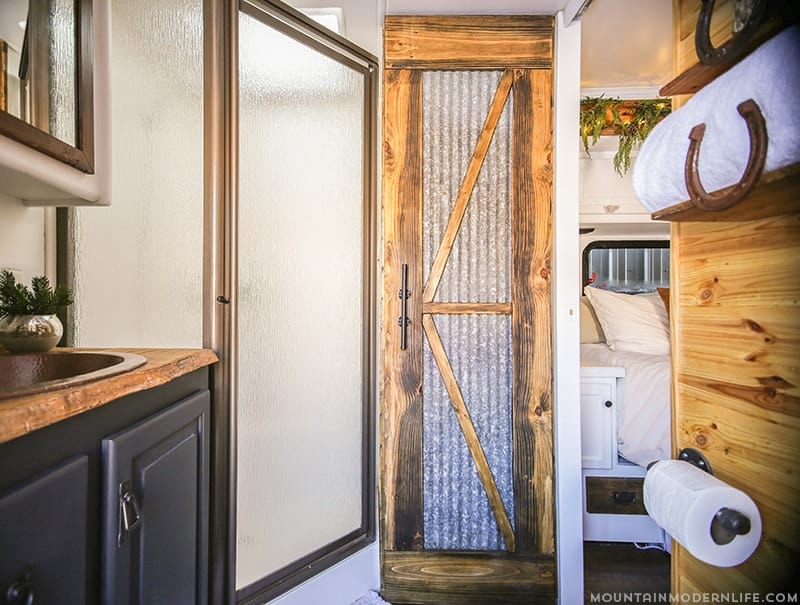 RV Christmas Home Tour - Come see how we decorated our tiny home on wheels for the holidays! MountainModernLife.com