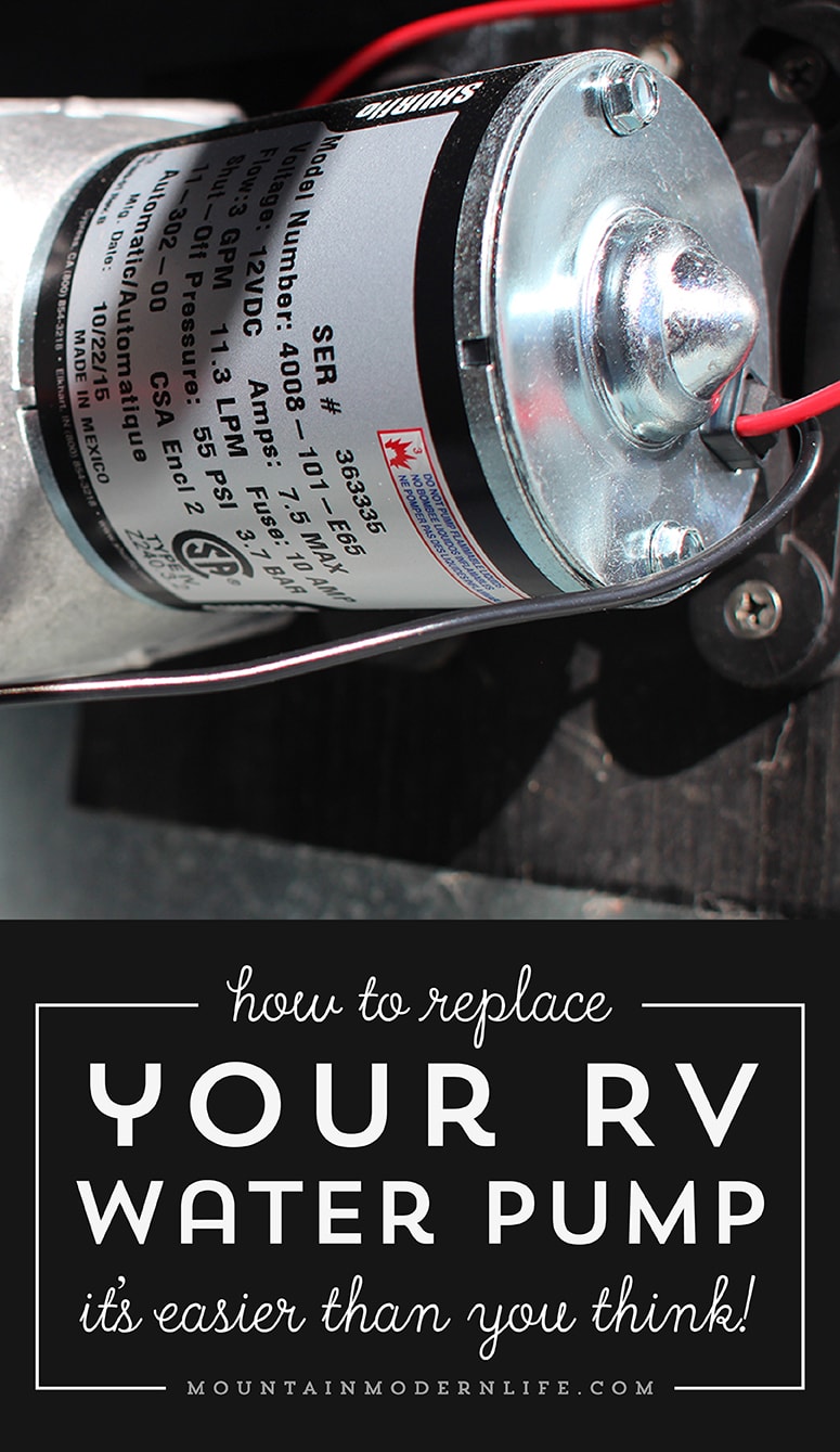 how-to-replace-an-rv-water-pump-mountain-modern-life