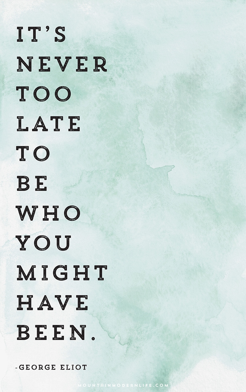 If you're looking for tips to keep you on track with your word of the year, here are 5 Steps to help you achieve your goals in 2017! | MountainModernLife.com