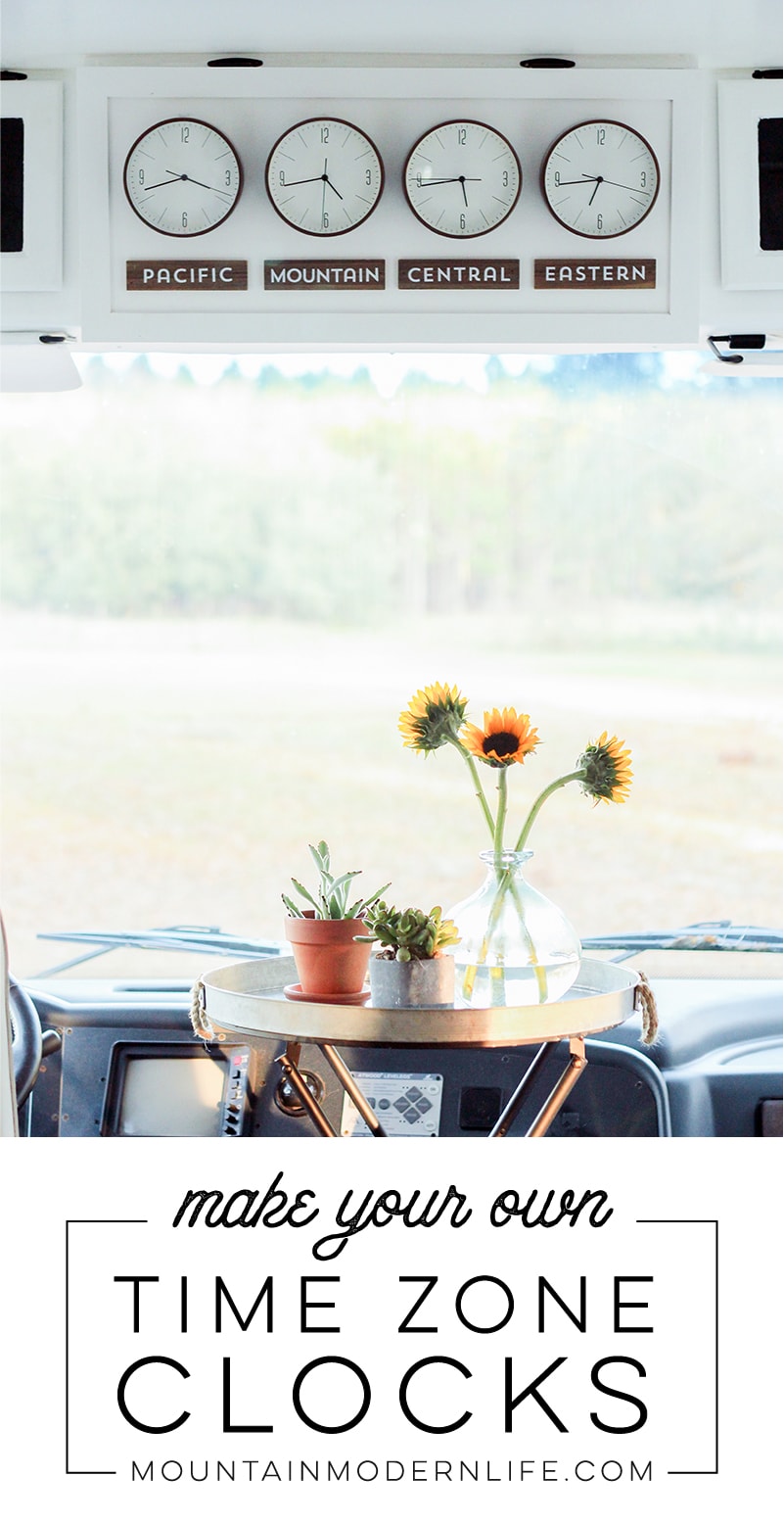 How to Make Time Zone Clocks