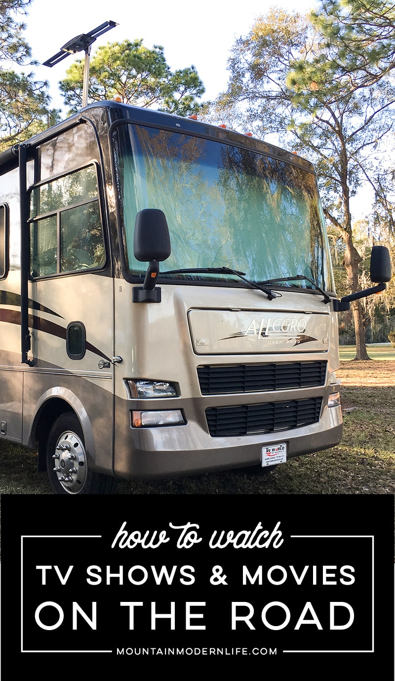 How To Watch TV Shows and Movies On The Road